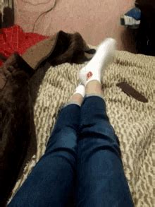 white socks gif|White Socks GIFs .